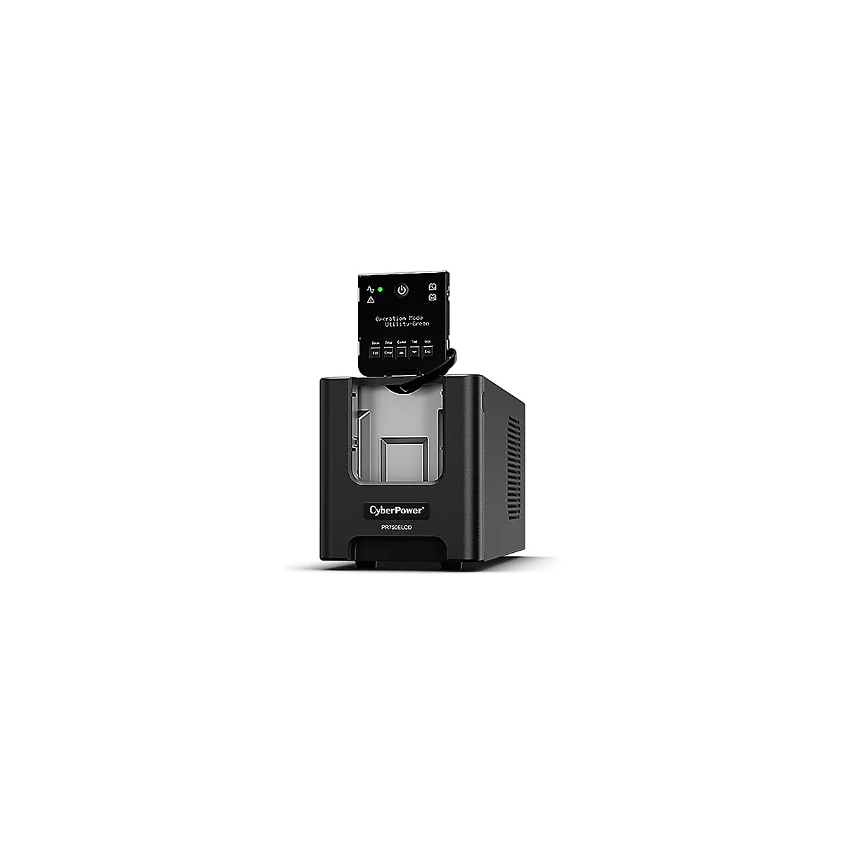 CyberPower Professional Tower Series PR750ELCD - USV - 675 Watt - 750 VA - 7 Ah - RS-232, USB