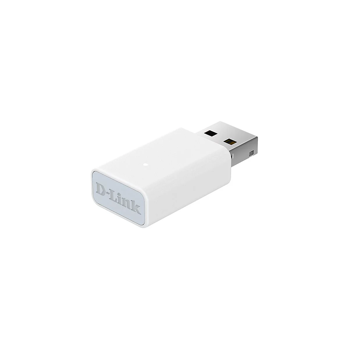 Weißer D-Link USB-Adapter.