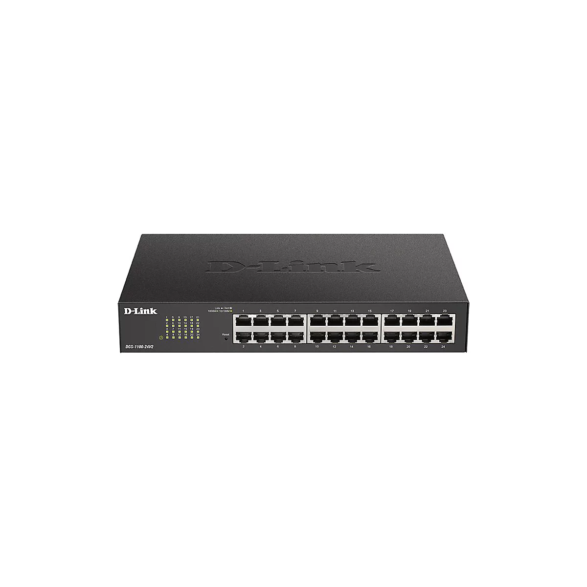 D-Link DGS 1100-24V2 - Switch - Smart - 24 x 10/100/1000 - Desktop, an Rack montierbar