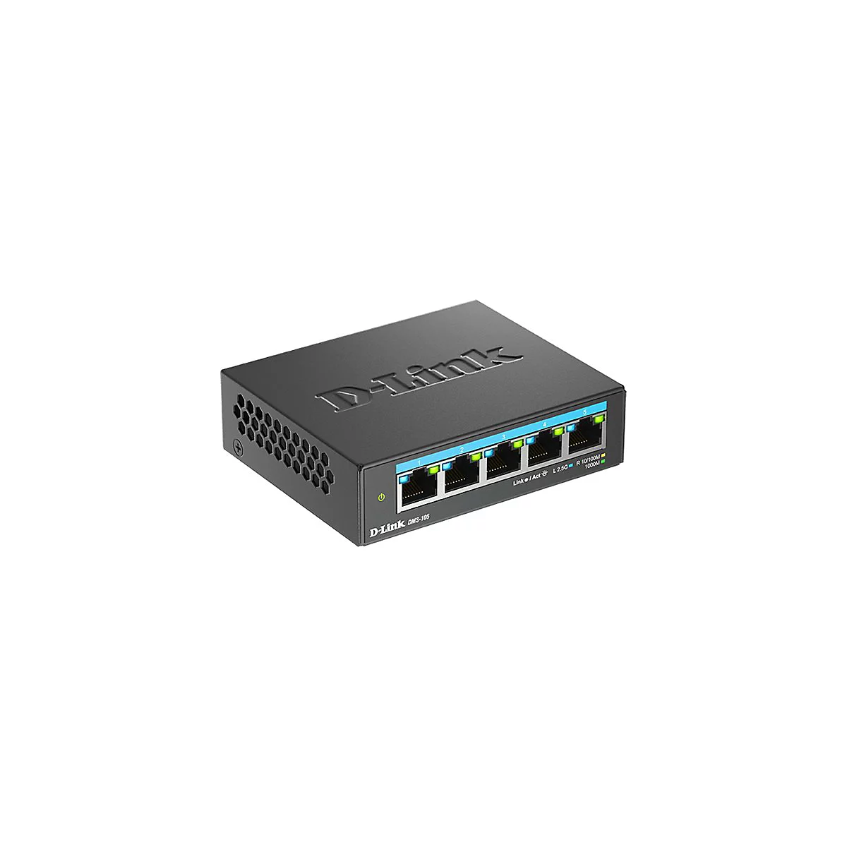 D-Link DMS 105 - Switch - unmanaged - 5 x 10/100/1000/2.5G - Desktop, wandmontierbar
