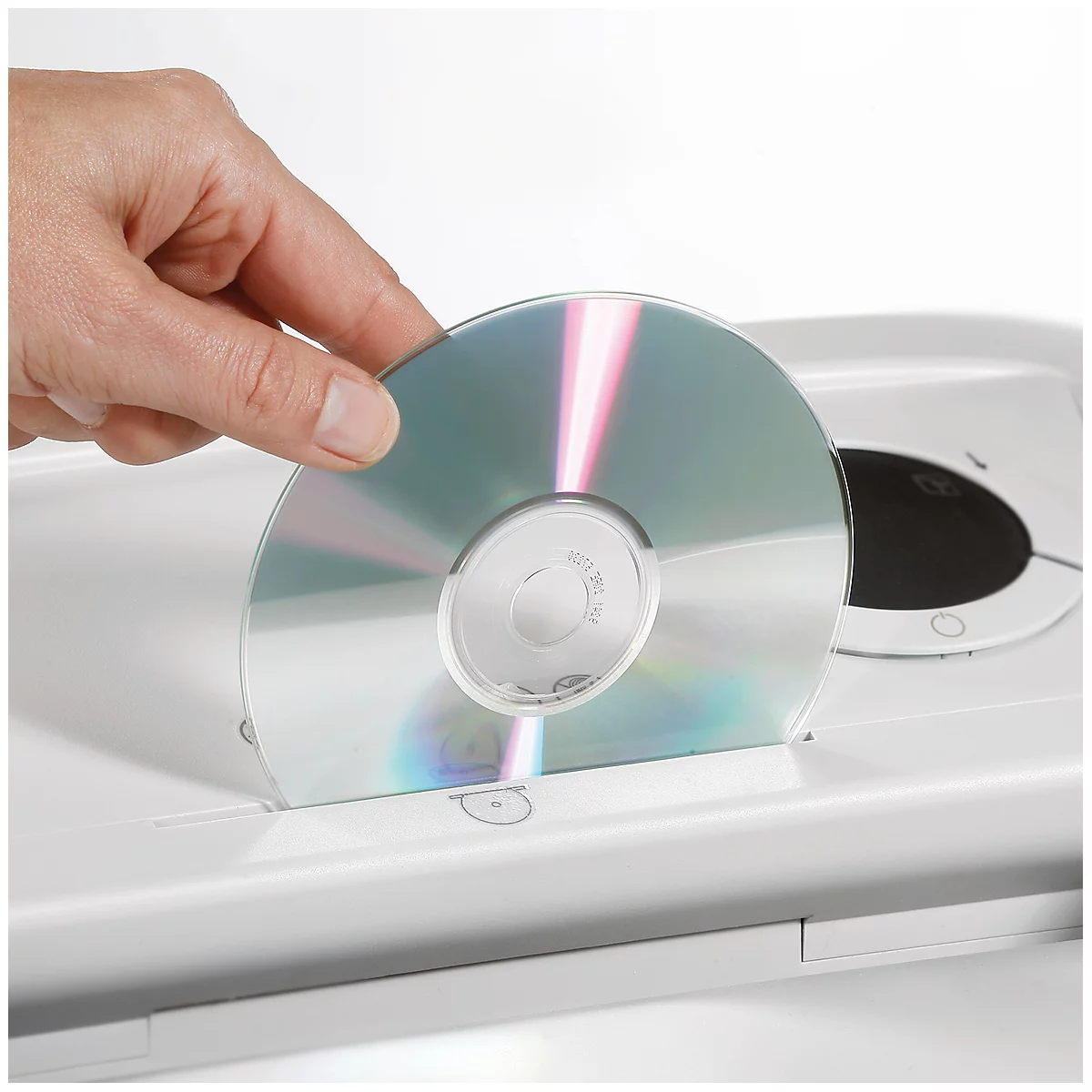 Dahle Aktenvernichter 106, Streifenschnitt 5,8 mm, separater CD-Schlitz, für Gruppen