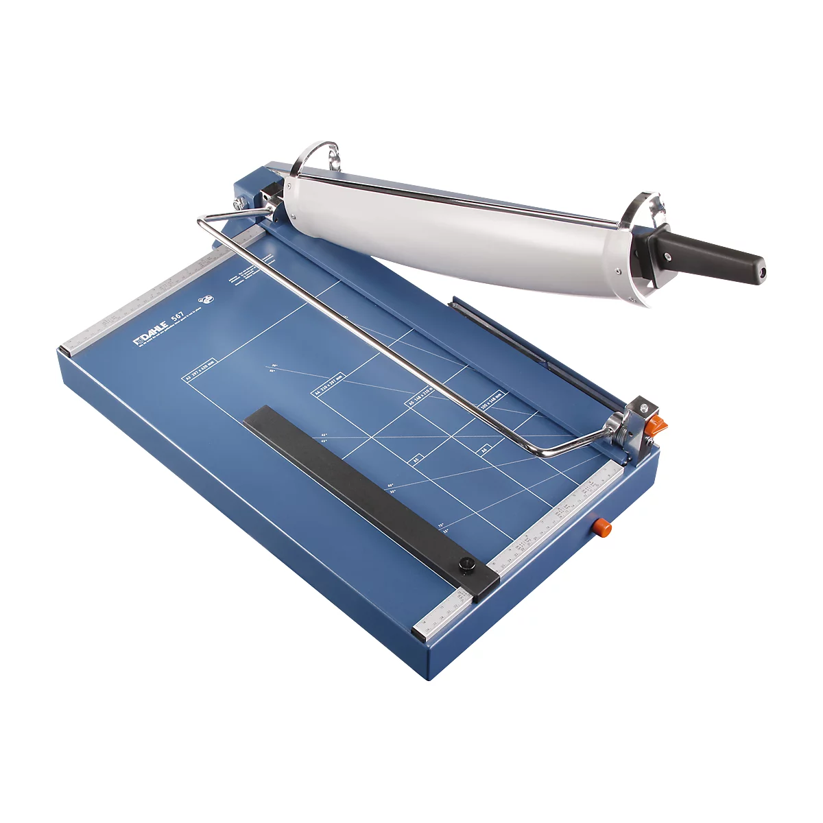 Dahle papiersnijder 567, voor 35 vellen papier, snijlengte 550 mm, snijhoogte 3,5 mm
