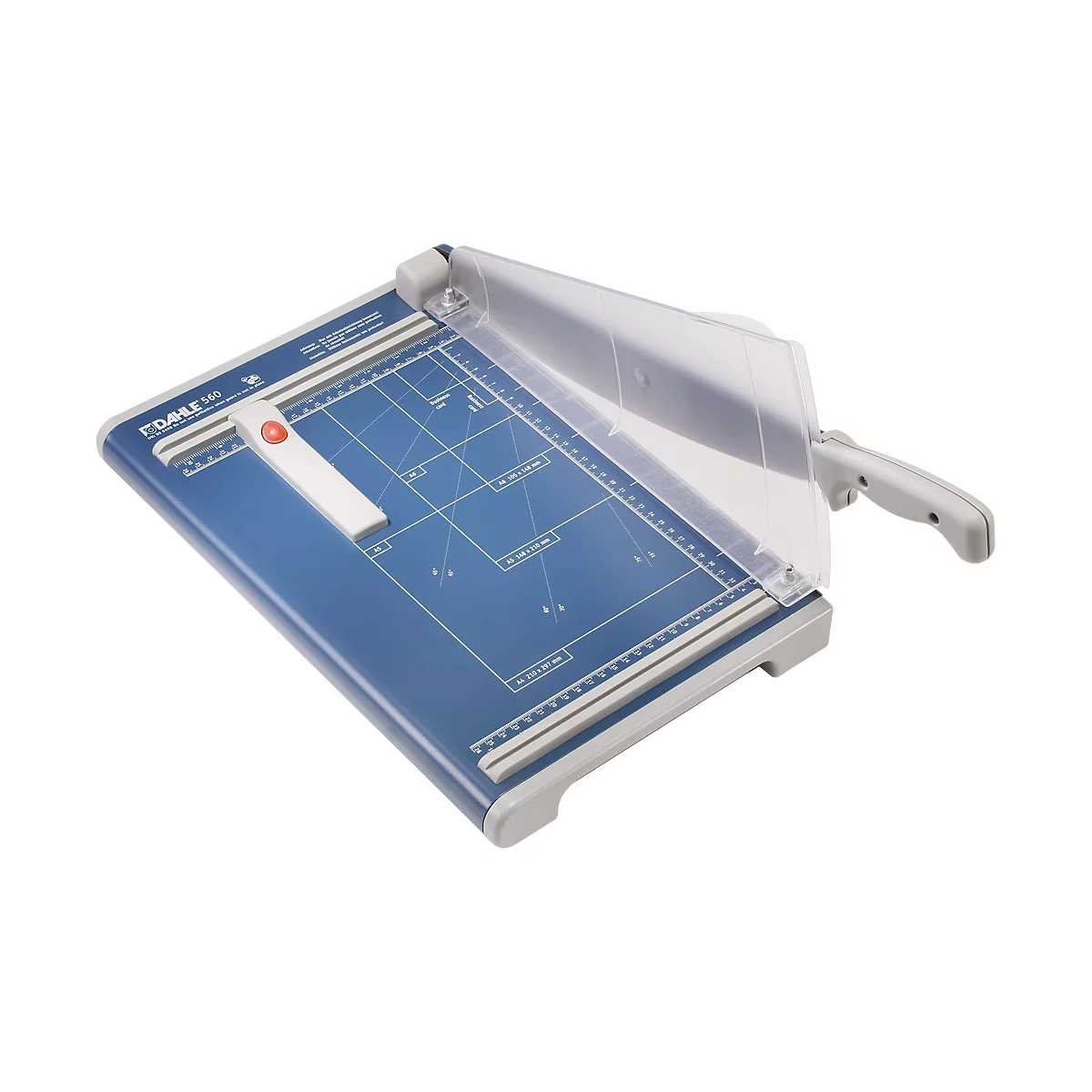 Dahle Schneidemaschine 560, für 25 Blatt, Schnittlänge 340 mm, Schnitthöhe 2,5 mm