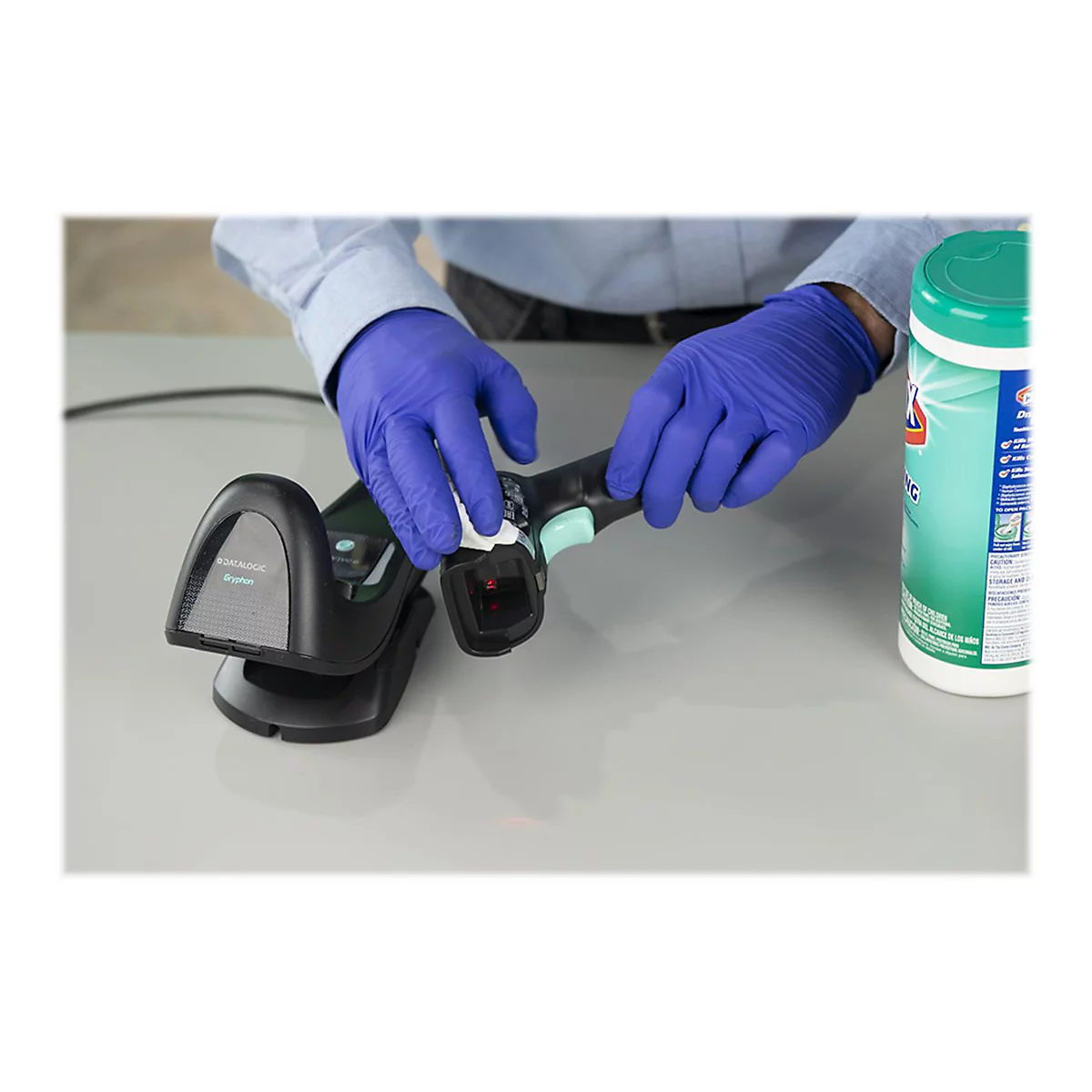 Datalogic Gryphon I GD4520 - Kit - Barcode-Scanner - 2D-Imager - decodiert - USB