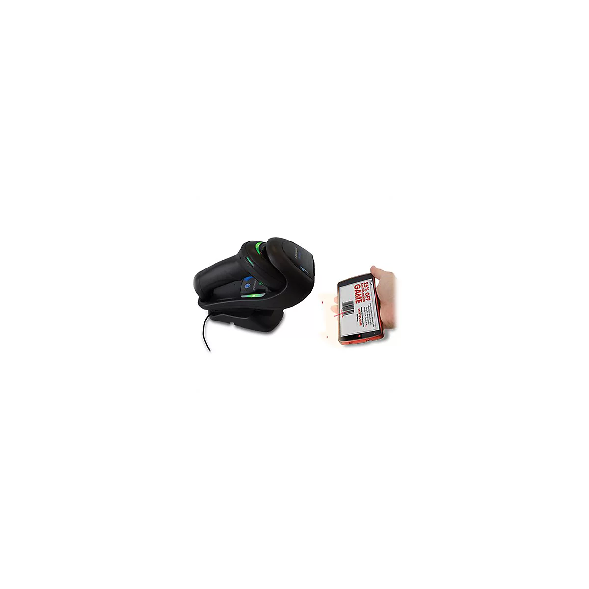 Datalogic Gryphon I GD4590, Healthcare, 2D Imager, USB-Kit, Multi-IF, weiß
