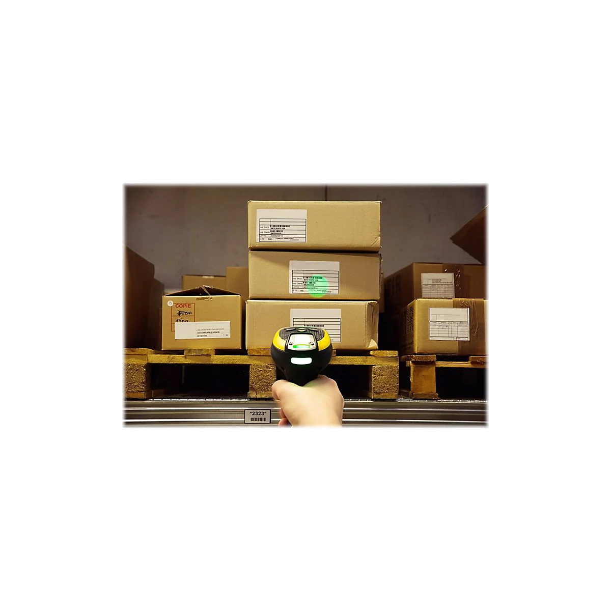 Datalogic PowerScan PM9501, AR, 2D, 433MHz, Multi-IF, USB-Kit, RB