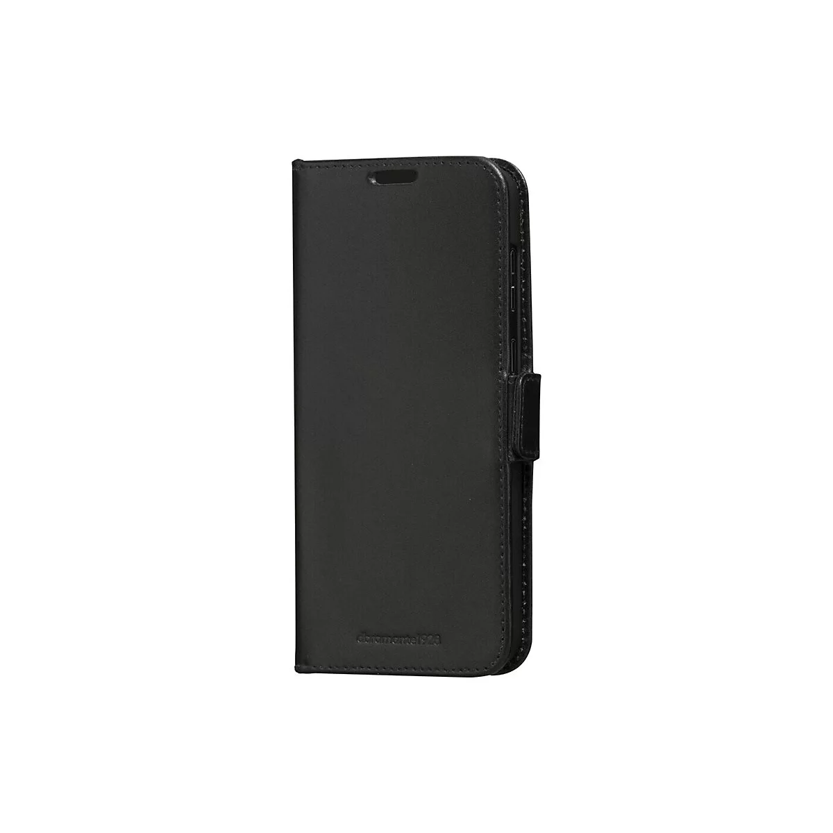 Schwarzes Handy Case mit Magnetverschluss; abramonte 1923.