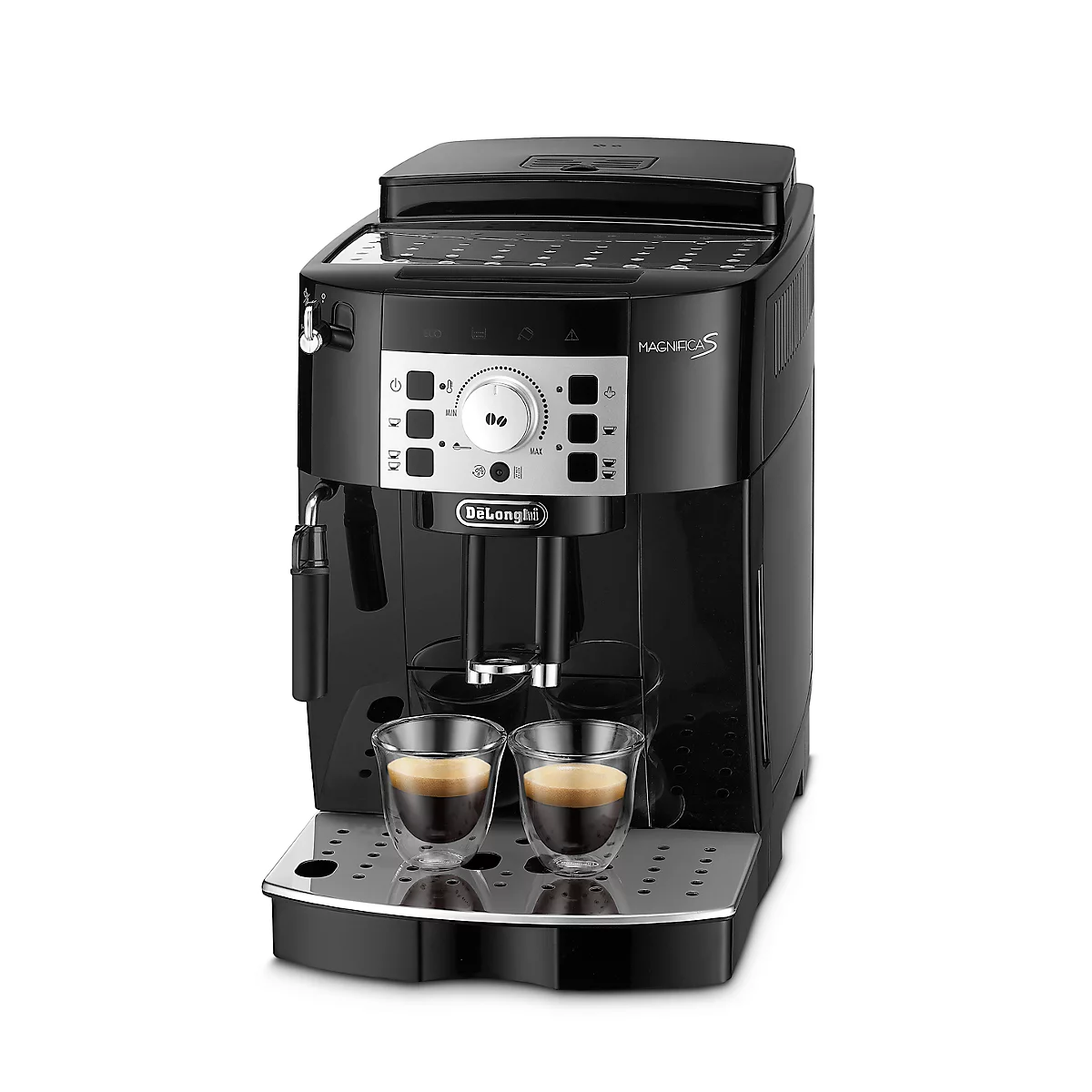 De'Longhi koffiezetapparaat Magnifica S ECAM 22.105.B, voor bonen/poeder, tot 1,8 l/250 g, melkopschuimer, zwart