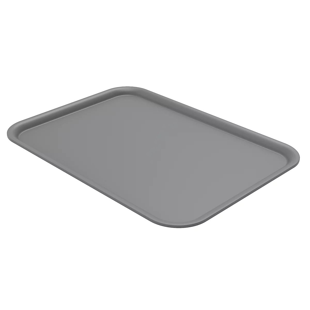 Deckel für Aufbewahrungsbox Rotho BRISEN mit Volumen 16 l, L 265 x B 365 x H 12 mm, Recycling-Polypropylen, anthrazit