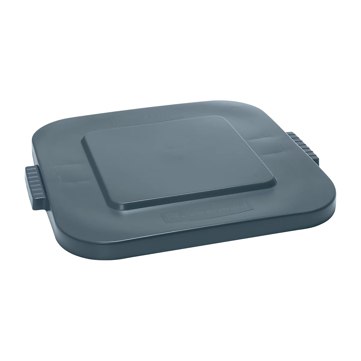 Deckel für Brute-Container 151 l, Ø 610 mm , eckig, grau