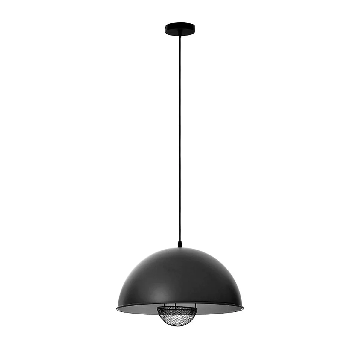 Deckenleuchte Lukas, Metall schwarz, B 410 x T 410 x H 200 mm, E27, meet by paperflow