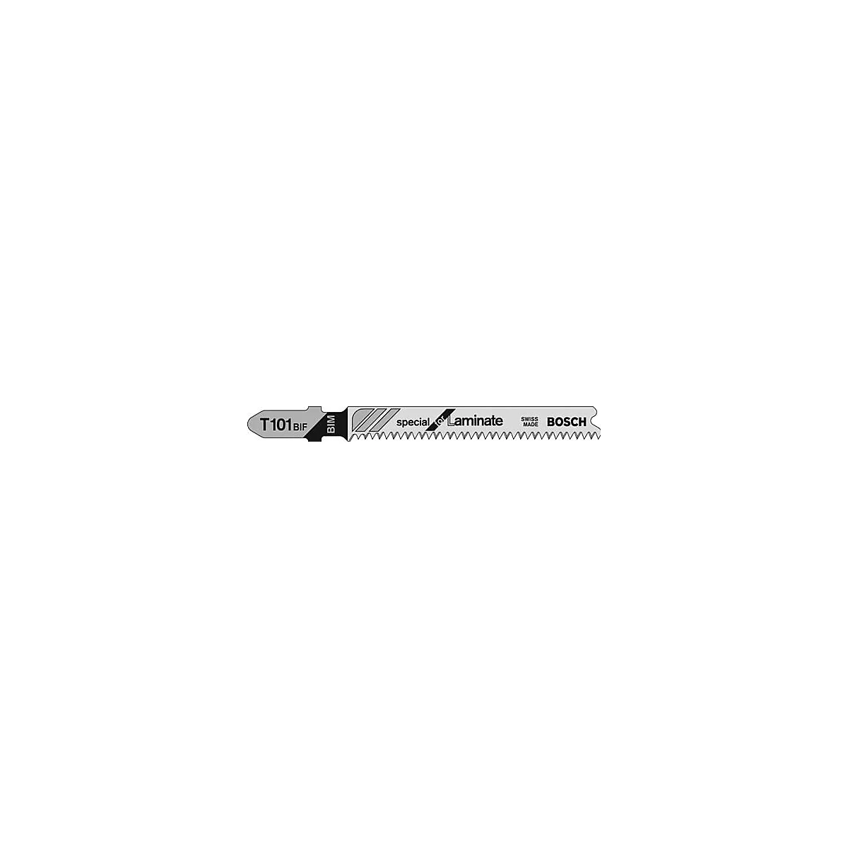 Decoupeerzaagblad T 101 BIF Speciaal voor laminaat L.83 mm tandsteek 1,7mm 5st.