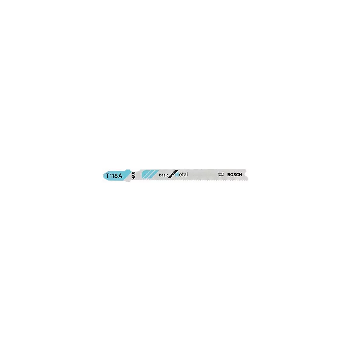 Decoupeerzaagblad T 118 A totaal l.92mm tand.1,1-1,5mm HSS 5