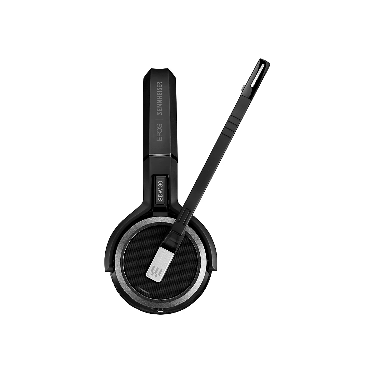 DECT Headset EPOS | Sennheiser IMPACT SDW 5031, draadloos, mono, met hoofdband, UC-geoptimaliseerd, Skype-gecertificeerd, ActiveGard®, incl. DECT dongle