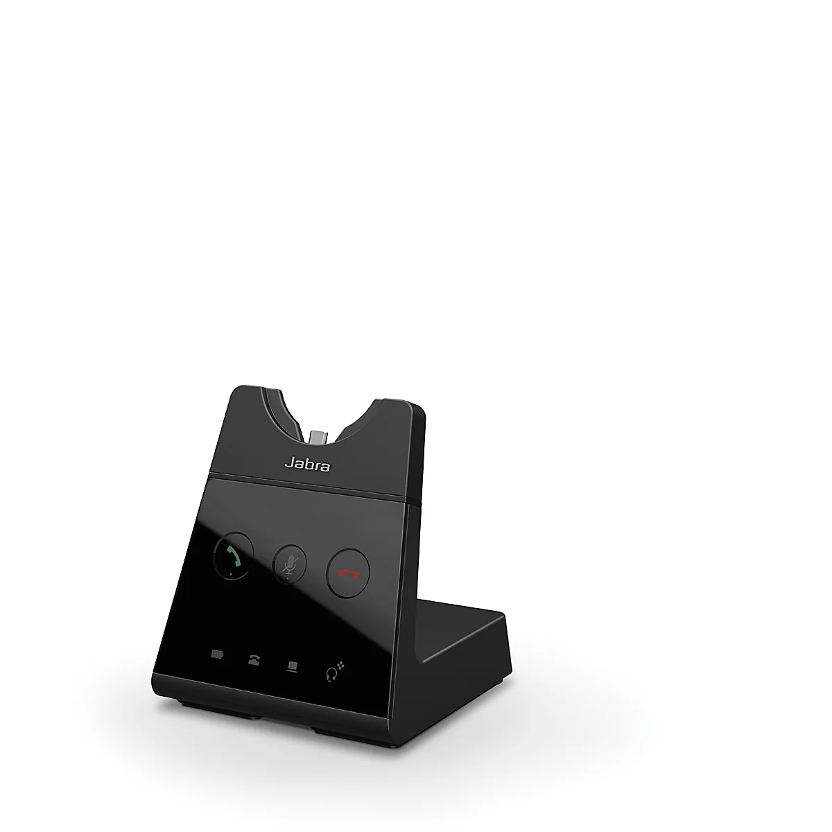 DECT headset Jabra Engage 65, bereik 150 m, tot 13 uur, geluidsfilter, busylight, verstelbare hoofdband, binaurale