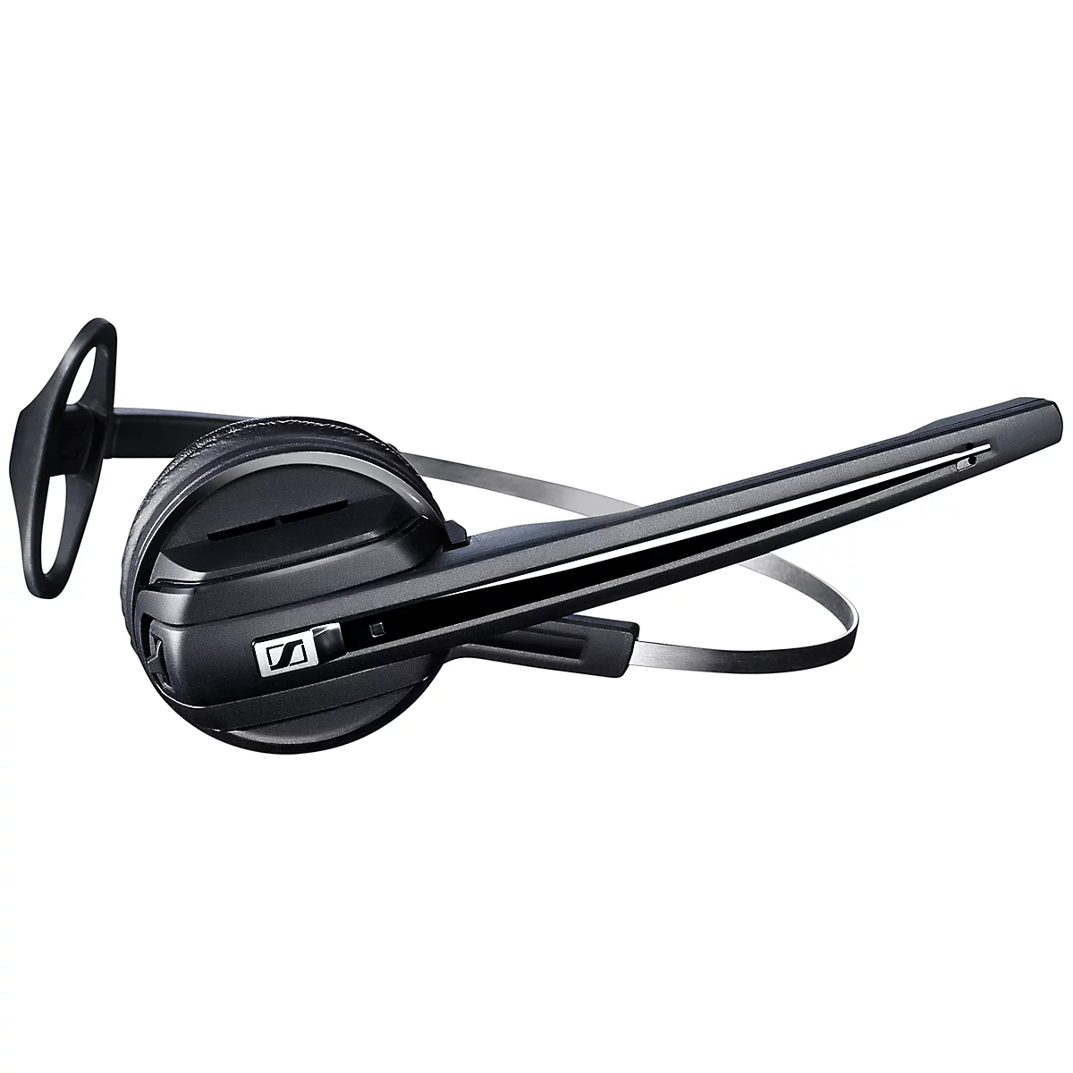 DECT-headset Sennheiser D 10 Phone, snoerloos/monogeluid, met telefoonadapter CEHS-AL01, 55 m bereik