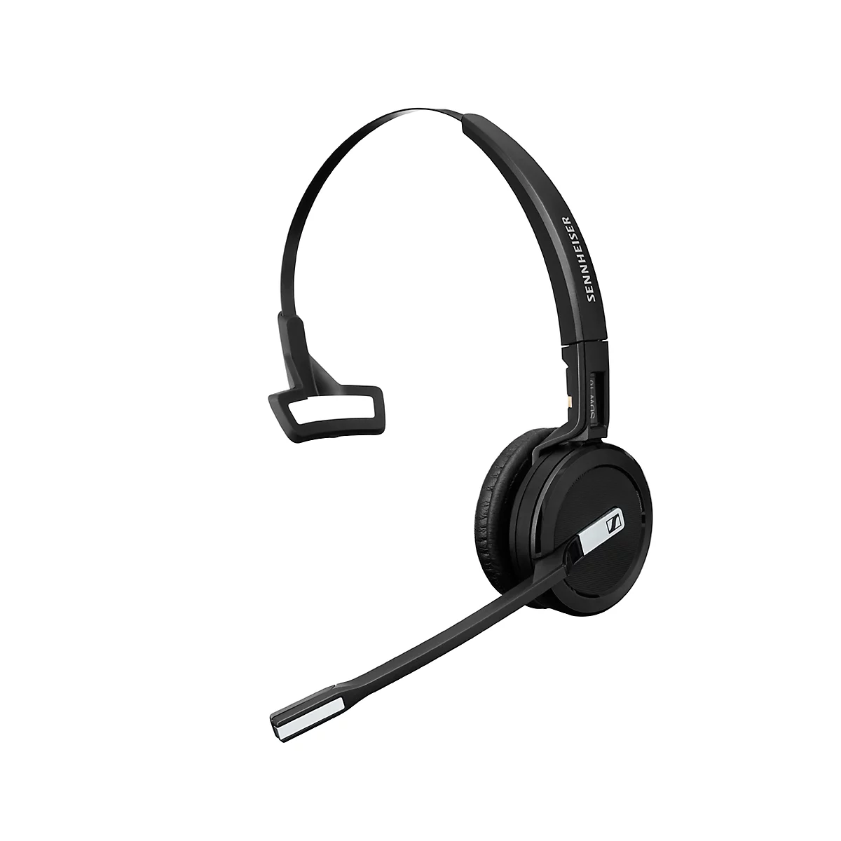 DECT-headset Sennheiser SDW 5015, draadloos, monogeluid, UC-geoptimaliseerd, Super-wideband-audio