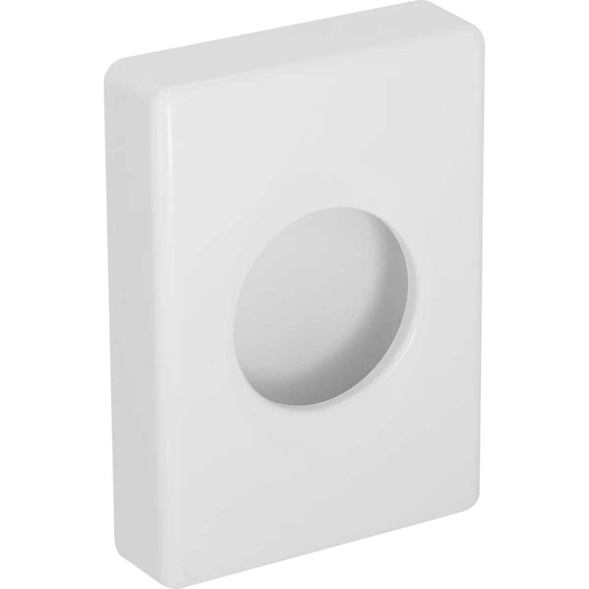 Deiss Handtuchspender Hygiene Box, Kunststoff, 25 Blatt Füllmenge, B 100 x T 27,5 x H 139,5 mm, weiß