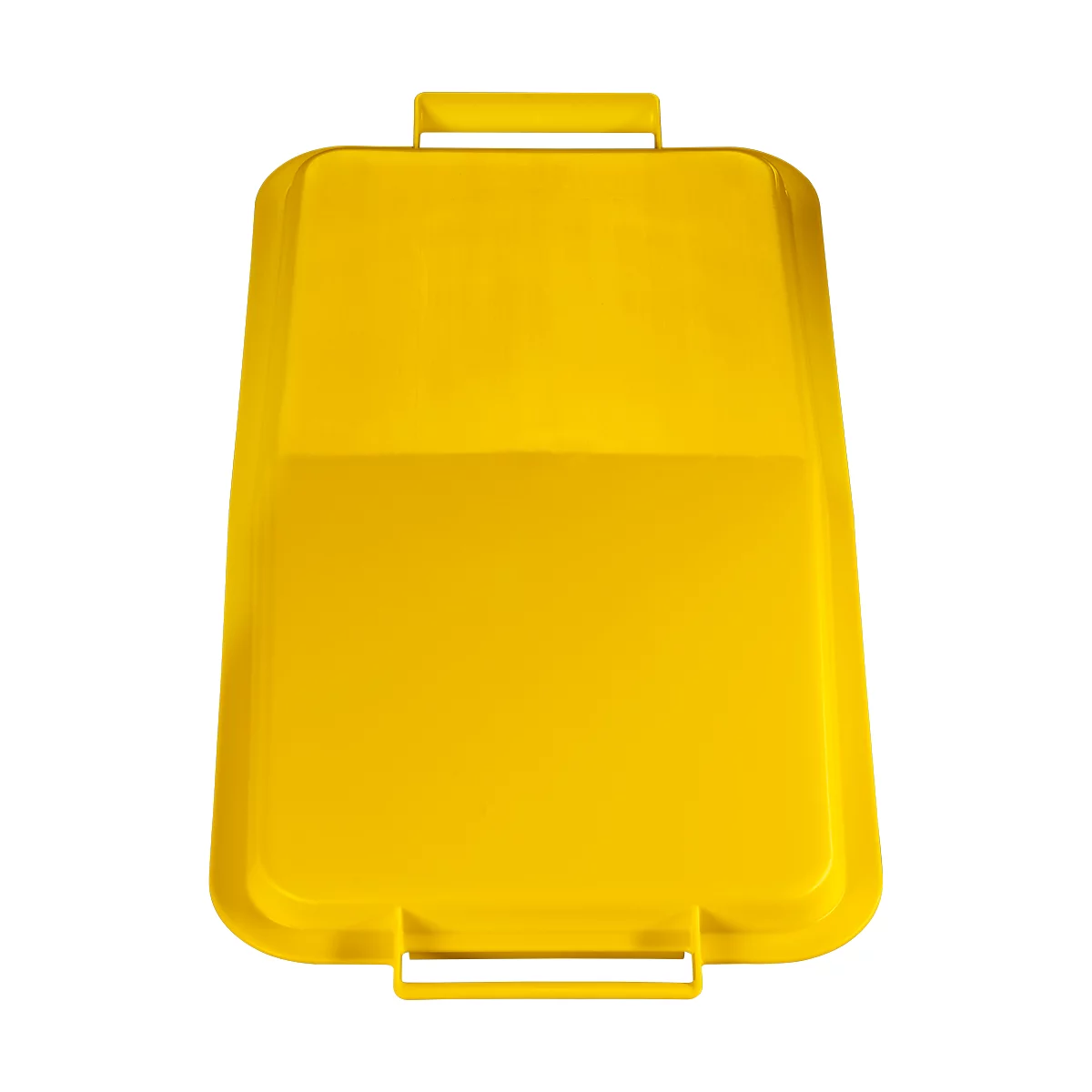 Deksel voor afvalbakken 60 liter, geel