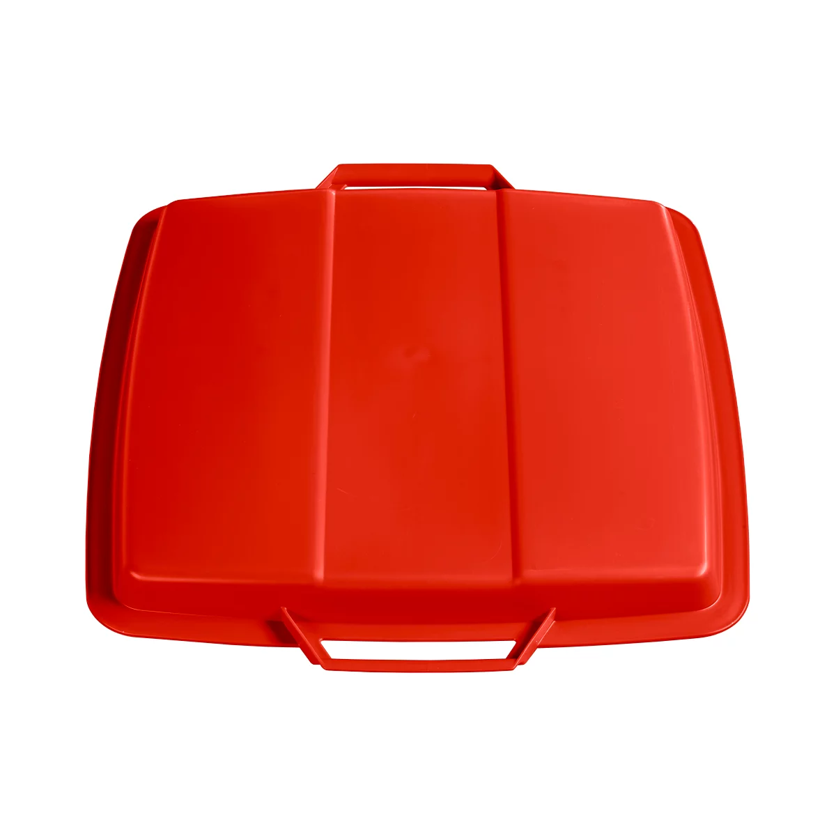 Deksel voor afvalbakken 90 liter, rood