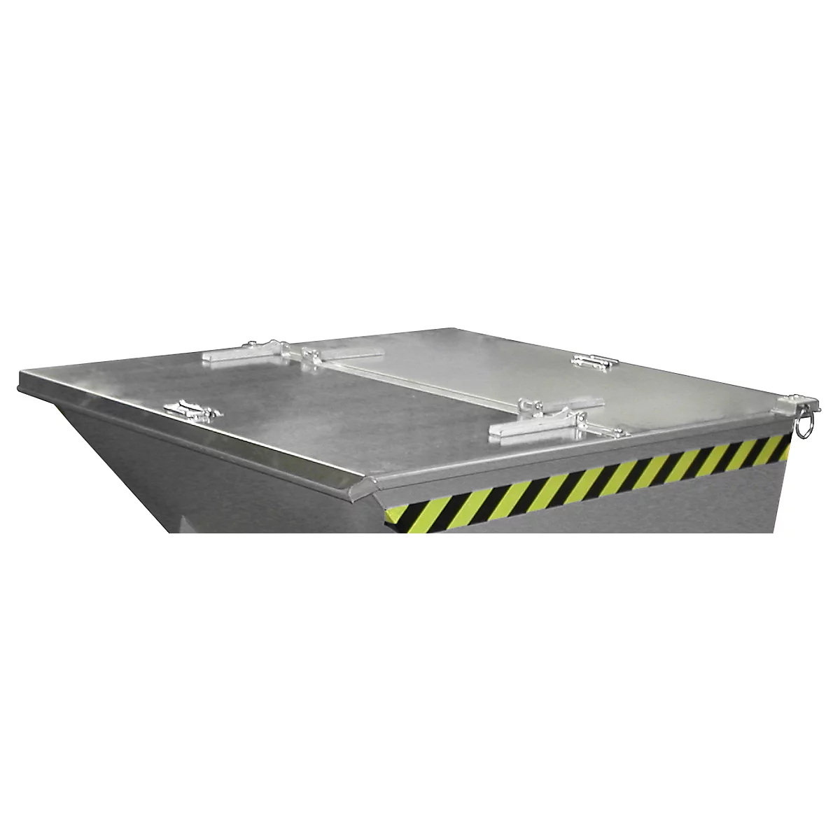 Deksel, voor kiepbakken type AK 100, gegalvaniseerd