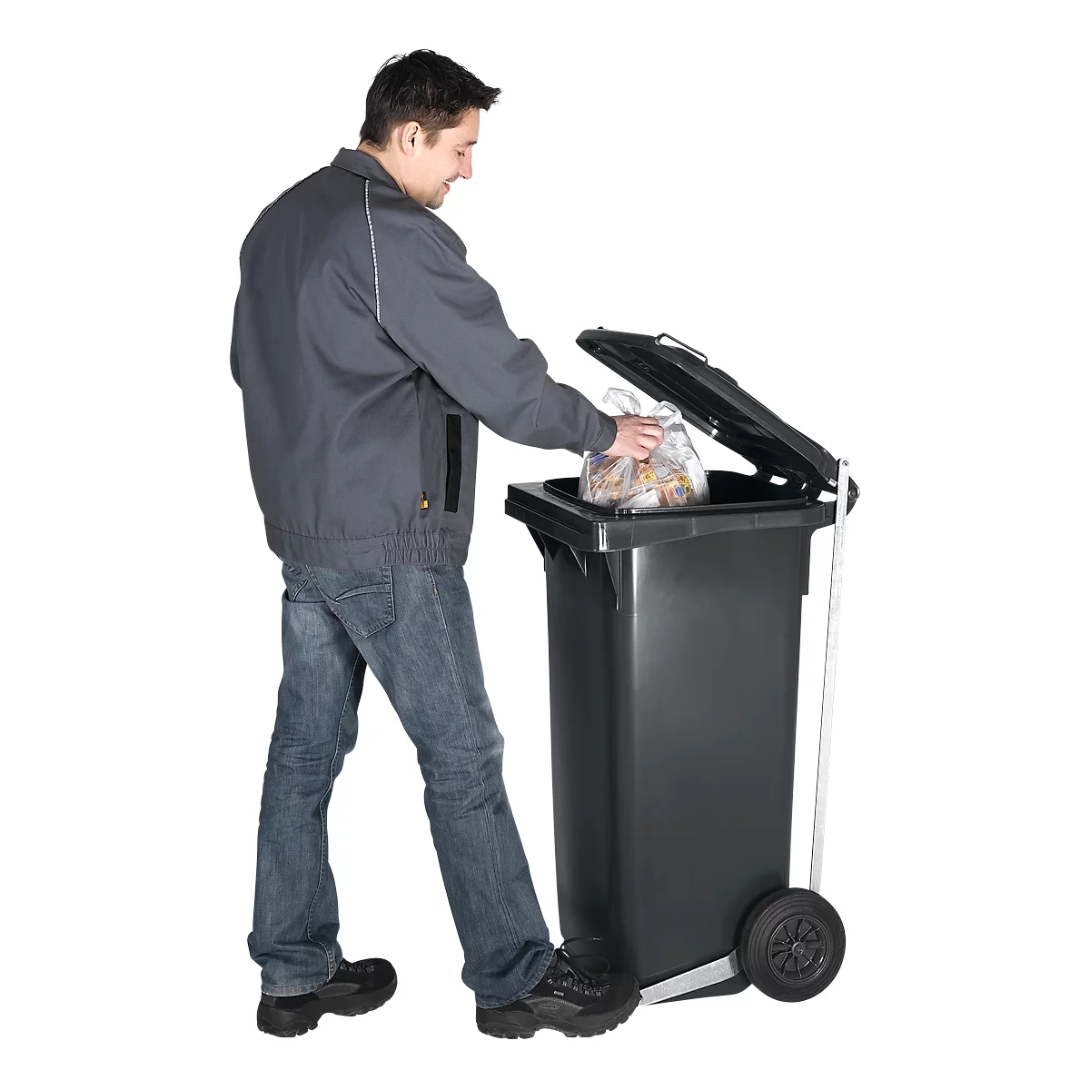 Dekselopener voetpedaal, mechanisch, voor GMT 80/120 l