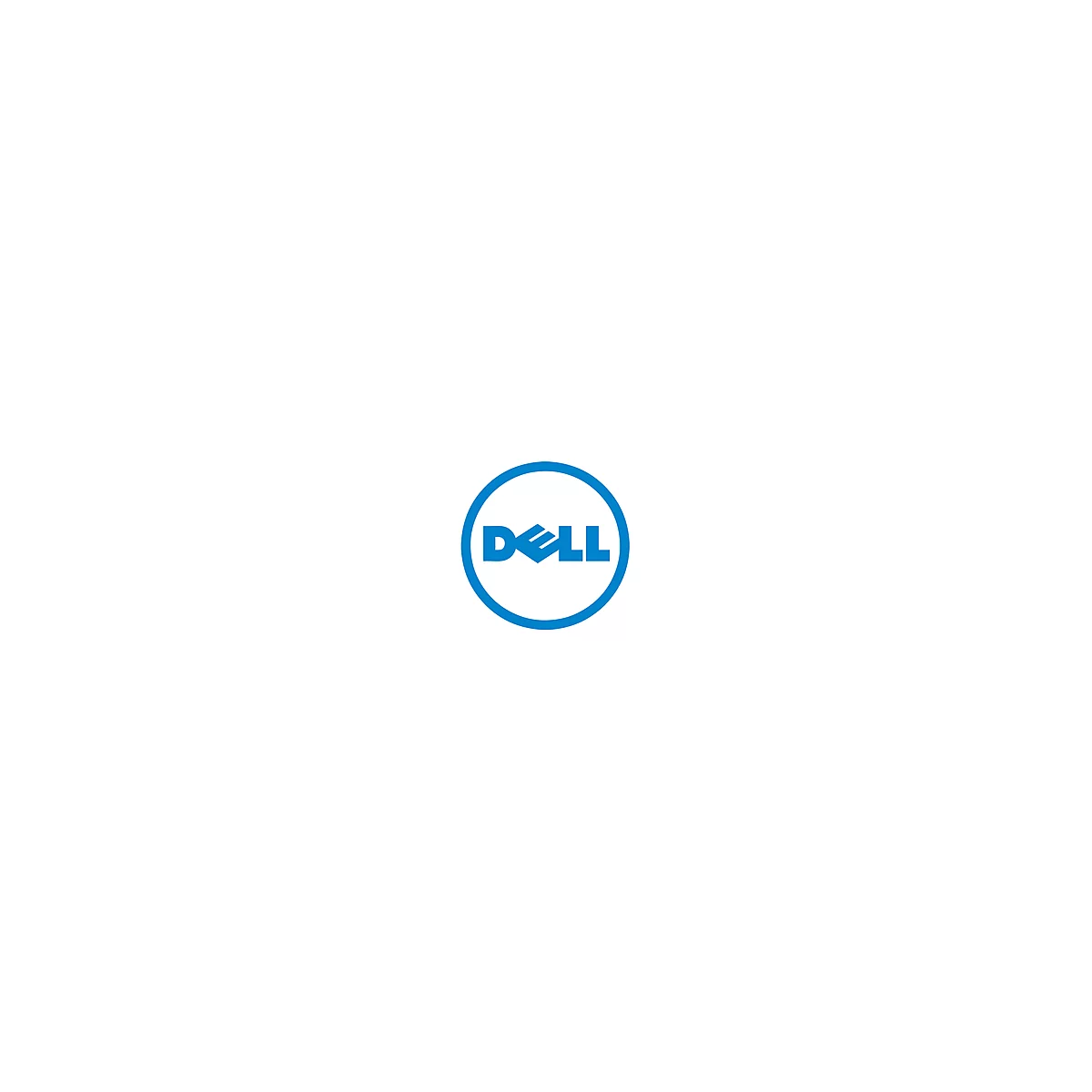Blaues Dell-Logo in einem blauen Kreis.