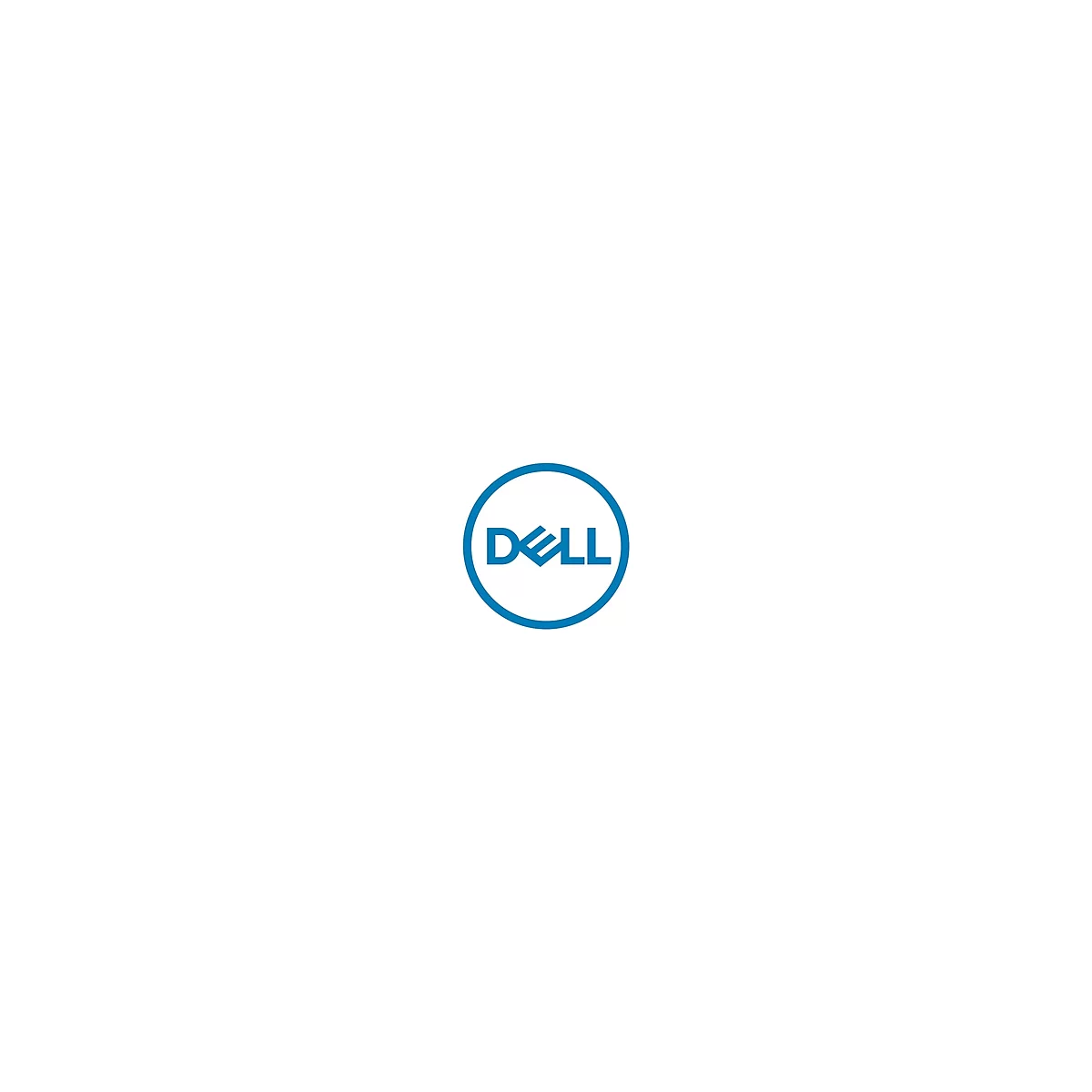 Blaues Dell Logo in einem blauen Kreis.
