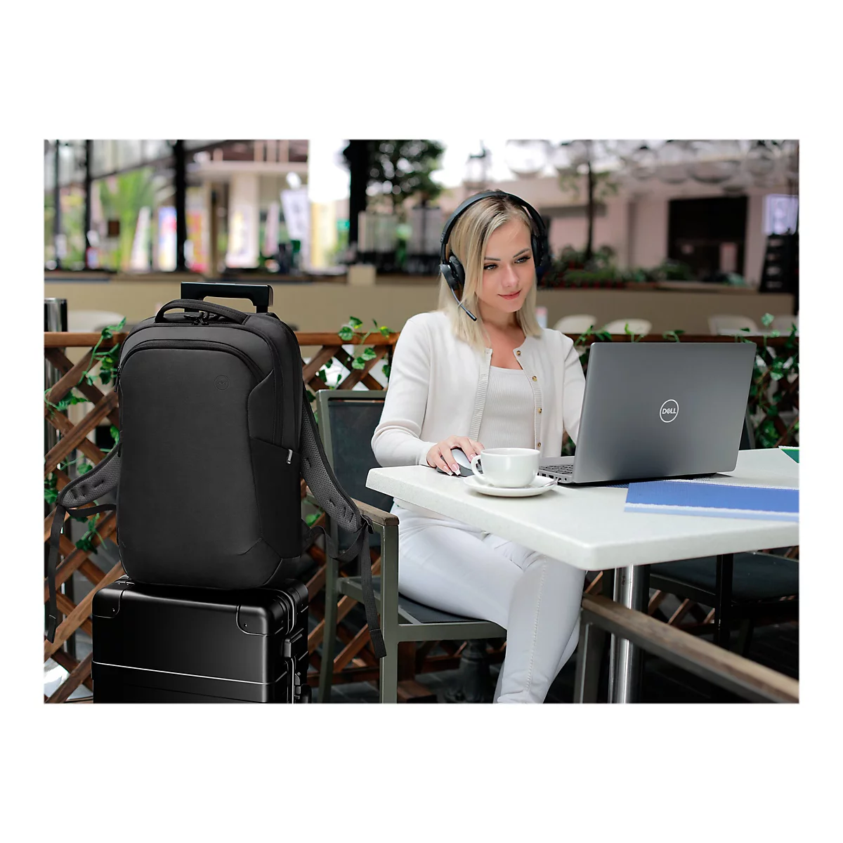 Dell EcoLoop Pro CP5723 - Notebook-Rucksack - 39.6 cm - bis zu 15,6' - Schwarz - 3 Years Basic Hardware Warranty