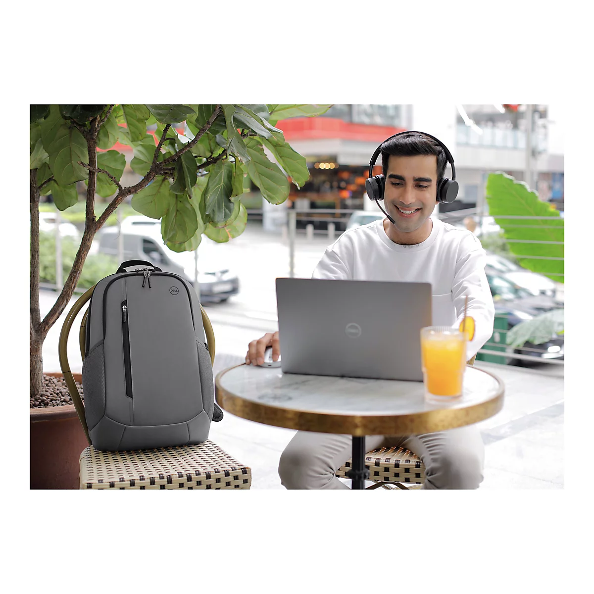 Dell EcoLoop Urban CP4523G - Notebook-Rucksack - 38.1 cm - bis zu 15' - Grau - 3 Years Basic Hardware Warranty