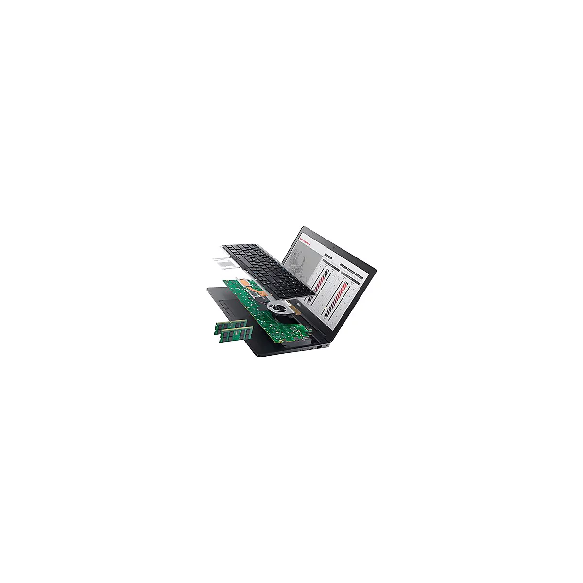 Dell Inspiron 15 3530 - Intel Core i7 1355U / 1.7 GHz - Win 11 Pro - Intel Iris Xe Grafikkarte - 16 GB RAM - 1 TB SSD NVMe