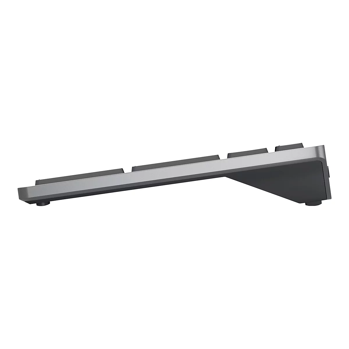 Dell KB740 - Tastatur - kompakt, mehrere Geräte - kabellos - 2.4 GHz, Bluetooth 5.0 - QWERTZ