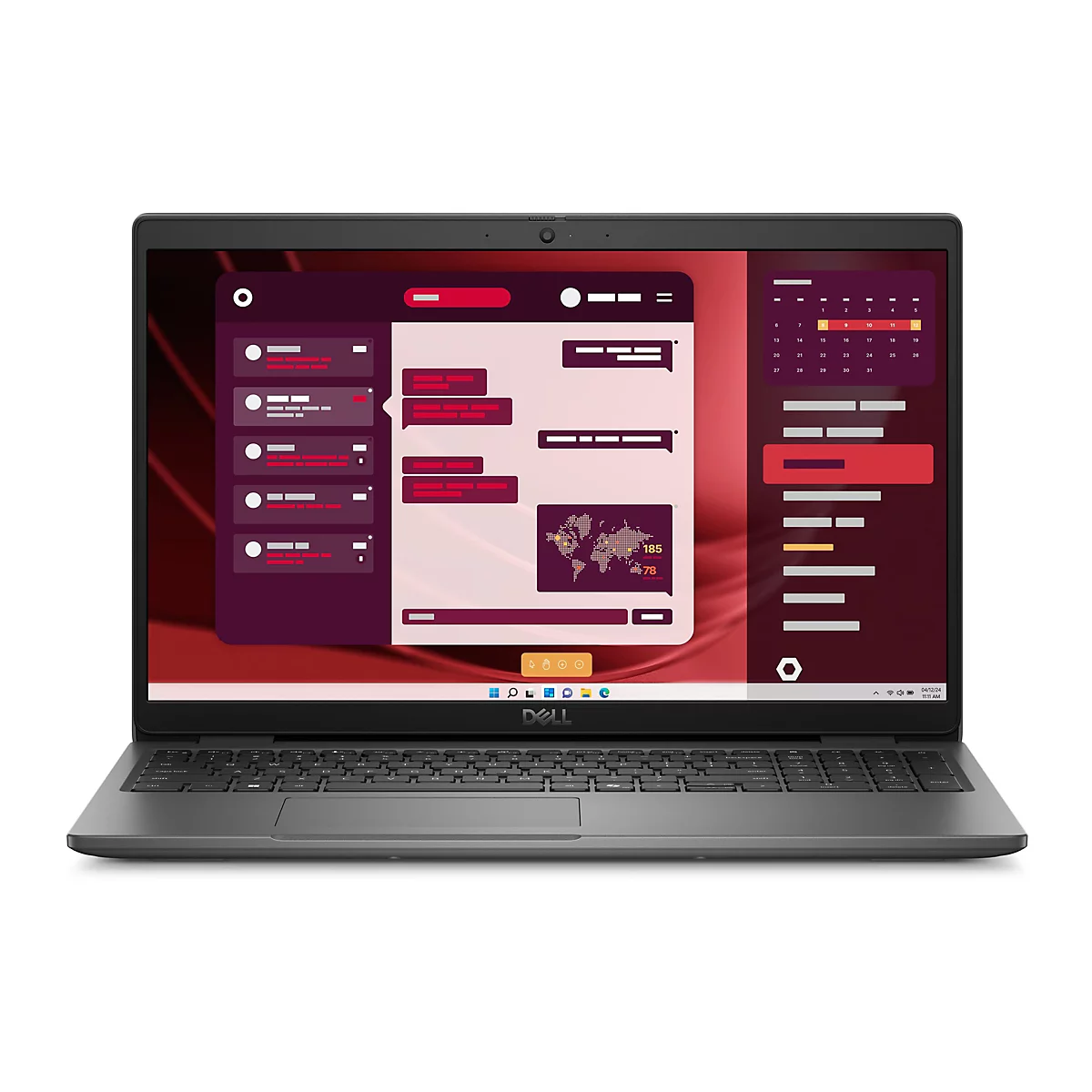 Dell Latitude 3550 (version 2024) - Intel Core i5 1335U - Win 11 Pro - Intel Iris Xe Grafikkarte - 8 GB RAM - 512 GB SSD NVMe, QLC, Class 25