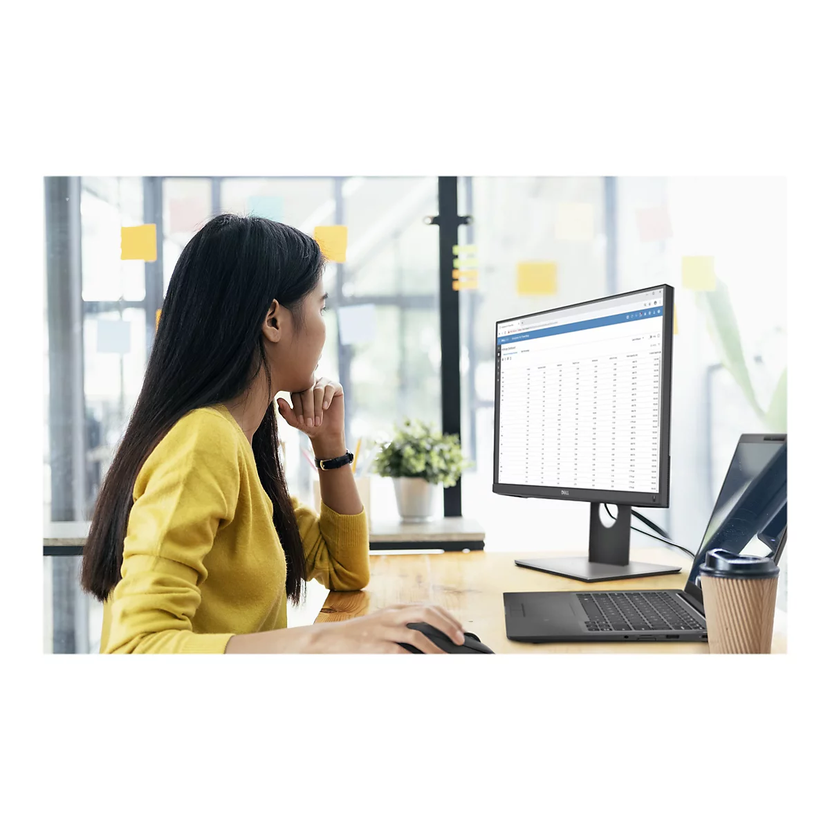 Dell MS3320W - Maus - 2.4 GHz, Bluetooth 5.0 - Schwarz