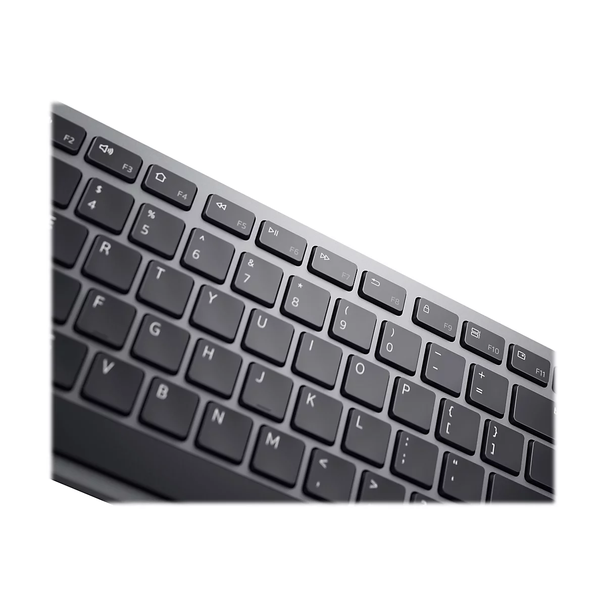 Dell Multi-Device KB700 - Tastatur - kabellos - 2.4 GHz, Bluetooth 5.0 - QWERTZ - Deutsch