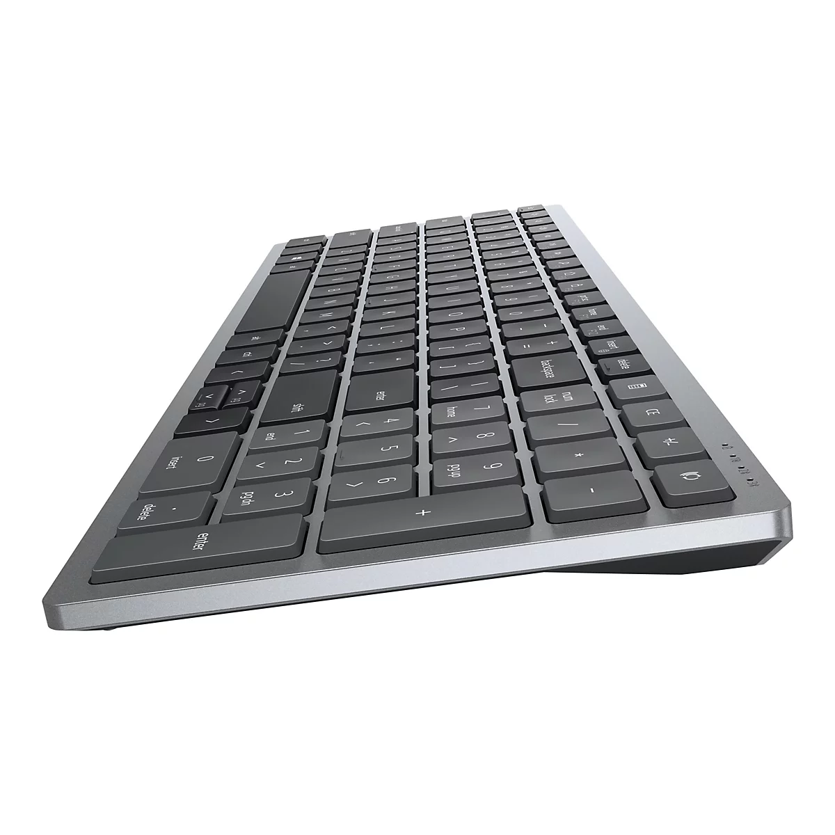 Dell Multi-Device KM7120W - Tastatur-und-Maus-Set - Bluetooth, 2.4 GHz - Deutsch - für Latitude 3420, 5421, 5521; OptiPlex 3080, 5080, 70XX; Precision 3640, 7550; XPS 15 9510