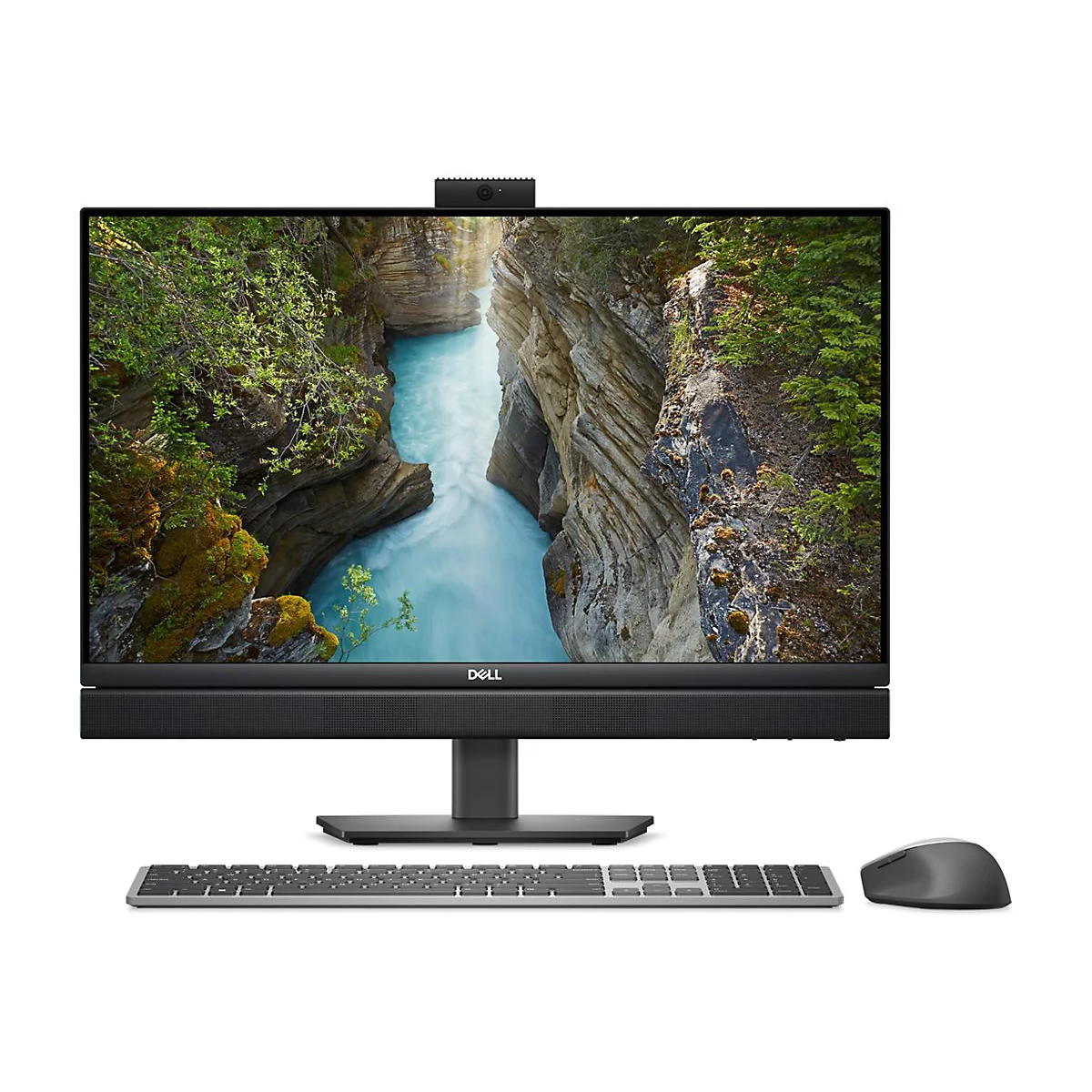 Dell OptiPlex 7420 All In One - All-in-One (Komplettlösung) - Core i5 i5-14500T / 1.7 GHz Energy Efficient - RAM 8 GB - SSD 256 GB - NVMe, Class 35