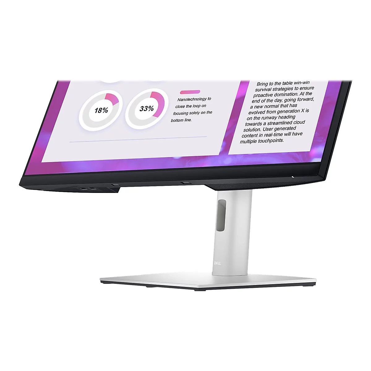 Dell P3223QE - LED-Monitor - 80.001 cm (31.5') - 3840 x 2160 4K @ 60 Hz - IPS - 350 cd/m²