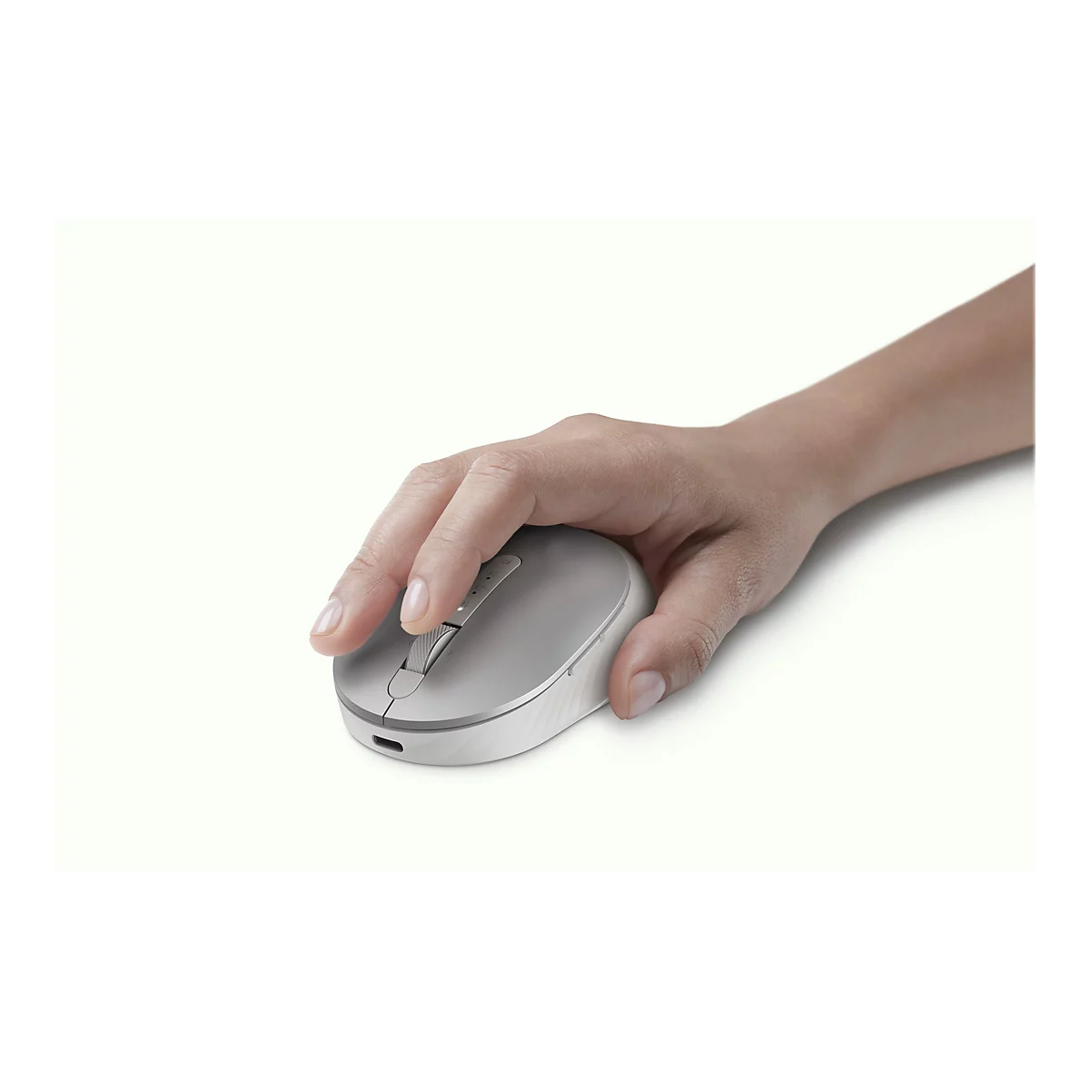 Dell Premier MS7421W - Maus - 2.4 GHz, Bluetooth 5.0 - Platinum Silver