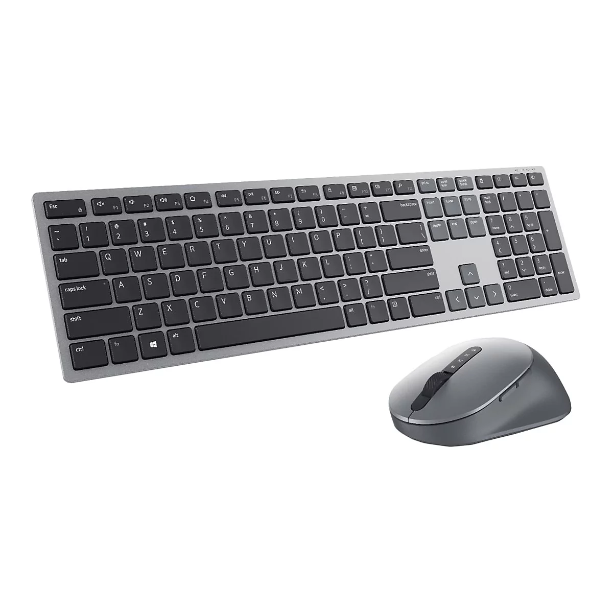 Dell Premier Wireless Keyboard and Mouse KM7321W - Tastatur-und-Maus-Set - kabellos - 2.4 GHz, Bluetooth 5.0 - QWERTY - US International