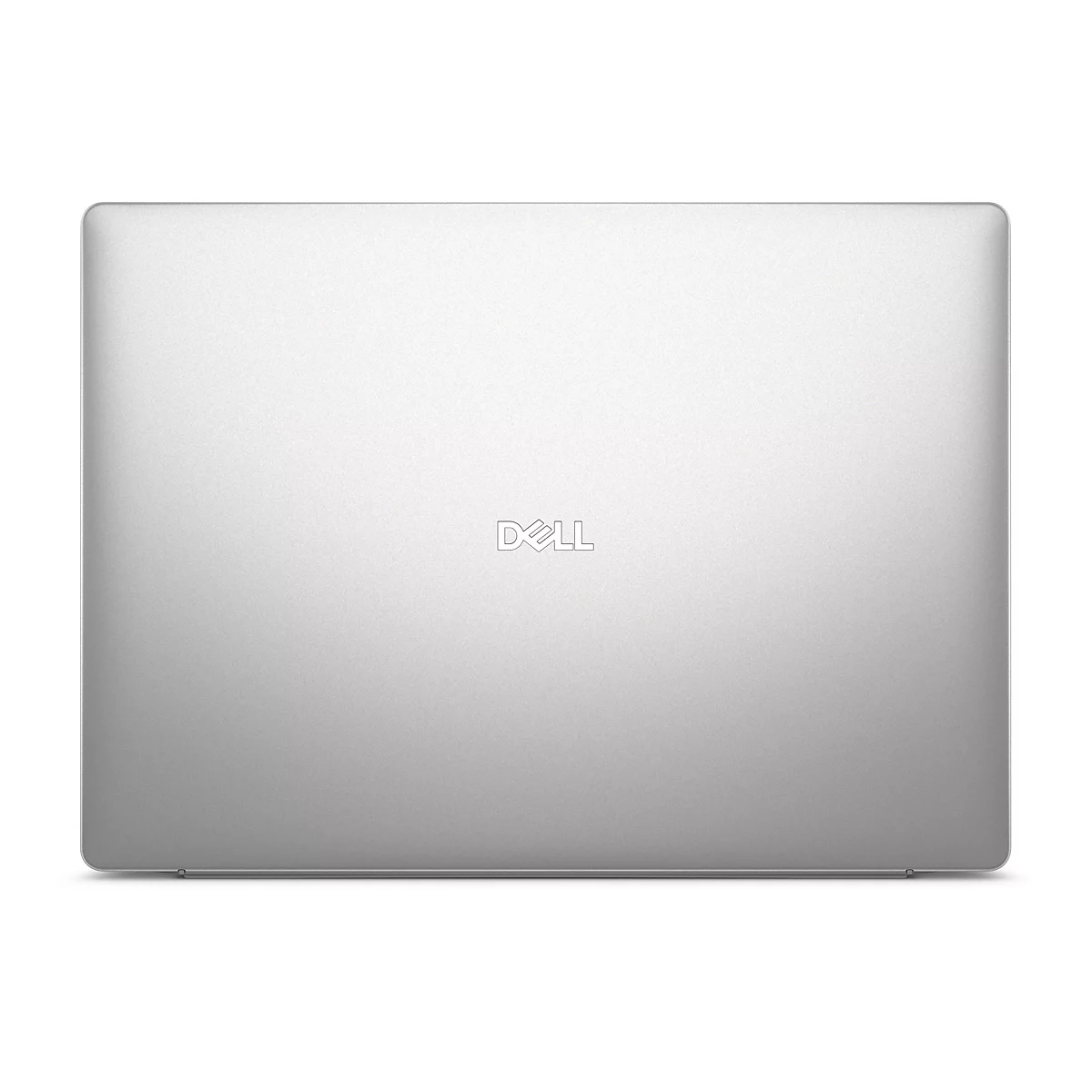 Graues Laptop-Gehäuse mit Dell-Logo.