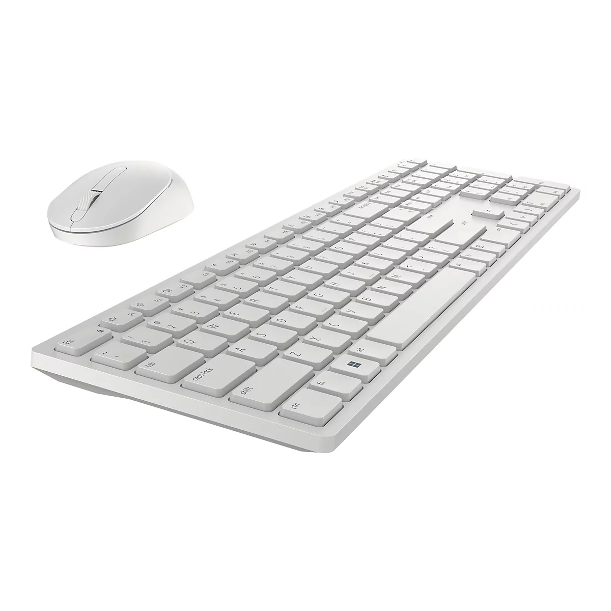 Dell Pro KM5221W - Tastatur-und-Maus-Set - kabellos - 2.4 GHz - QWERTZ - Deutsch