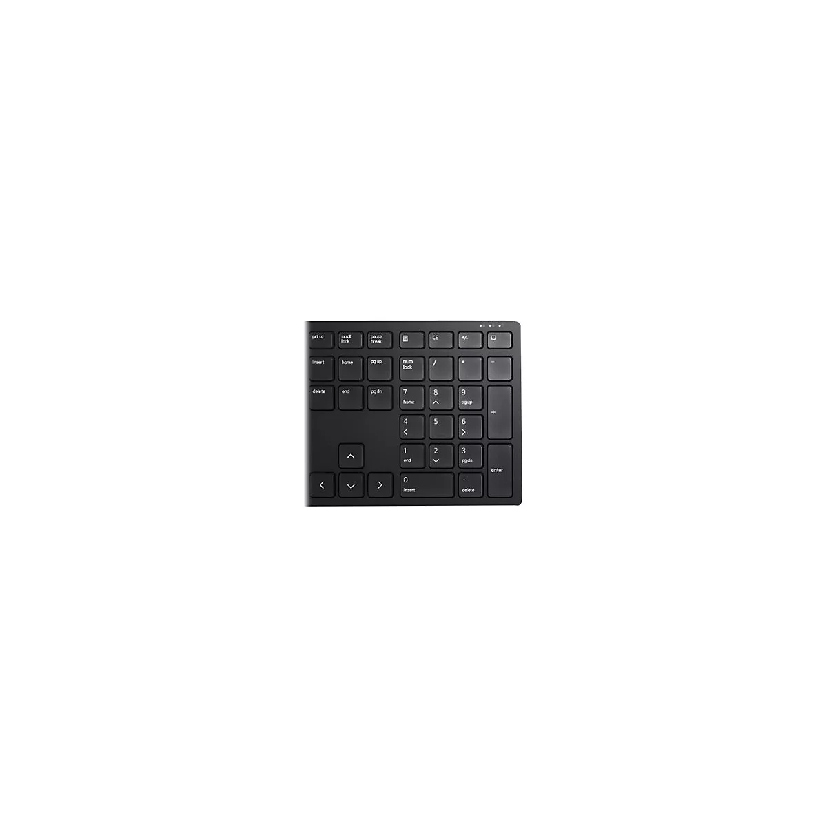 Dell Pro KM5221W - Tastatur-und-Maus-Set - QWERTY - US International - Schwarz