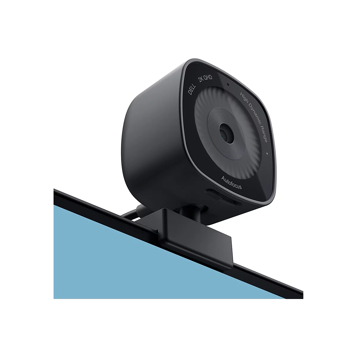 Dell WB3023 - Webcam - Farbe - 2560 x 1440 - Audio - USB 2.0