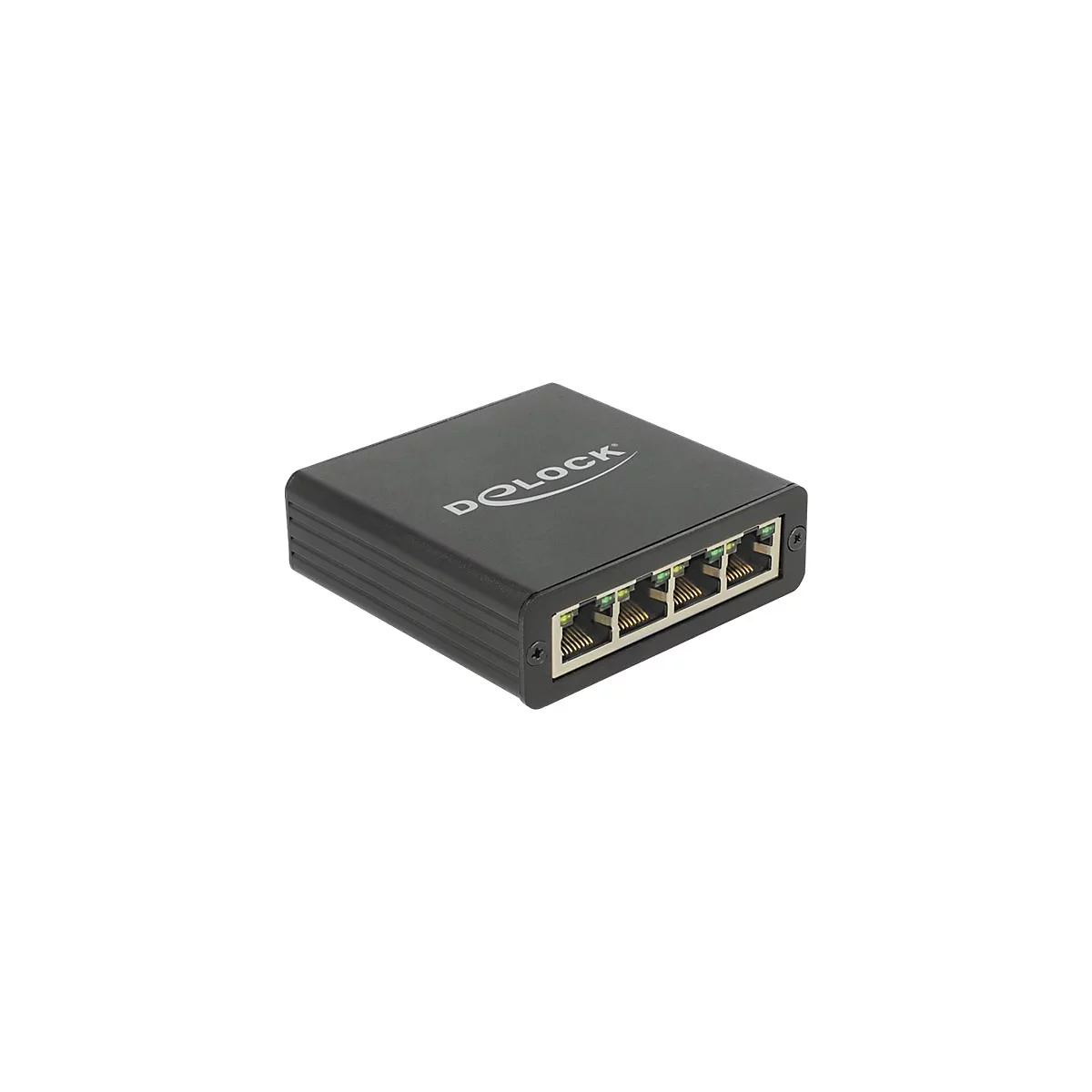 Delock Adapter USB 3.0 > 4 x Gigabit LAN - Netzwerkadapter - USB 3.0 - Gigabit Ethernet x 4