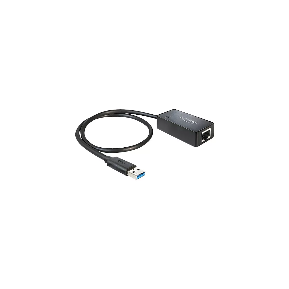 Delock Adapter USB 3.0 > Gigabit LAN 10/100/1000 Mb/s - Netzwerkadapter - USB 3.0 - Gigabit Ethernet