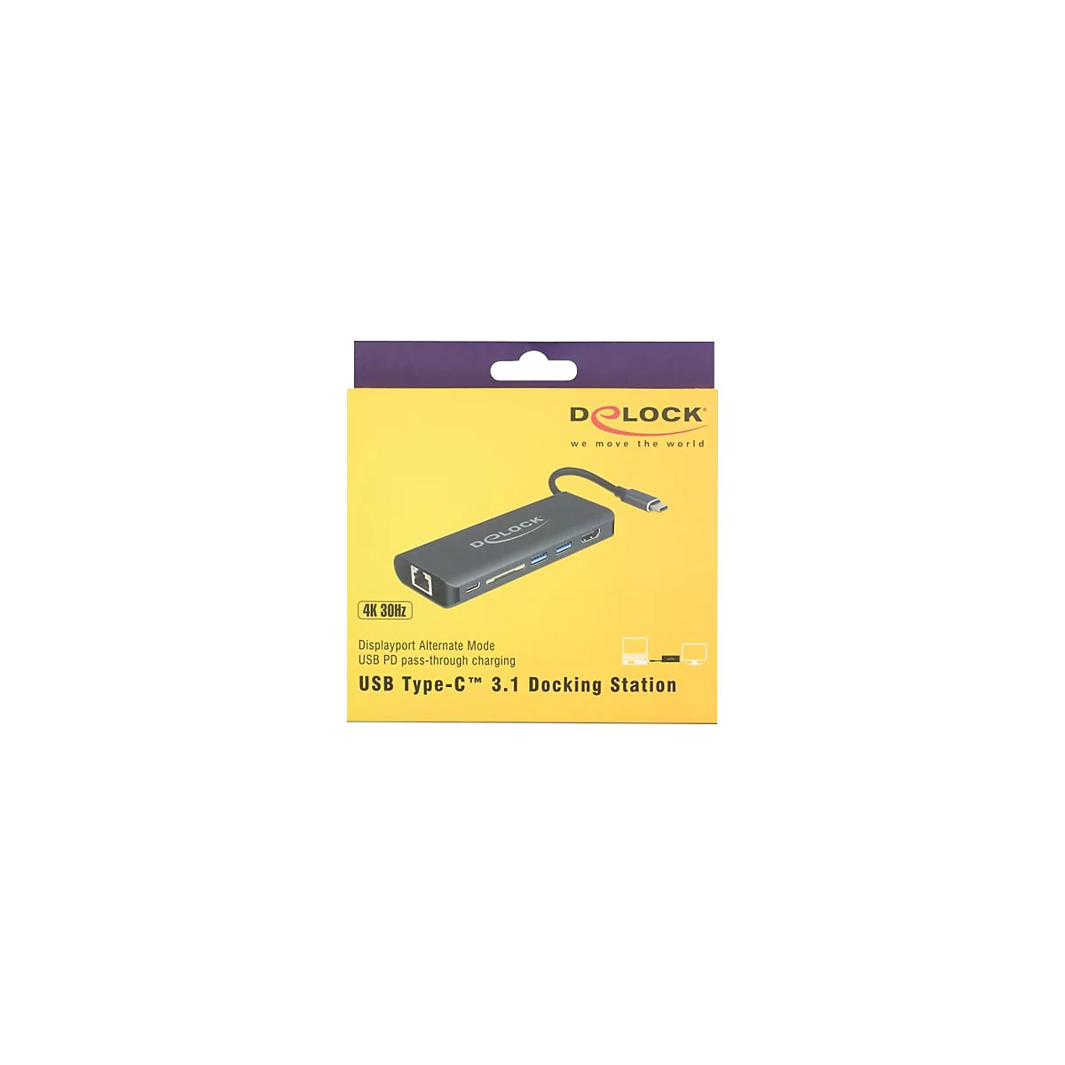 Delock - Dockingstation - USB-C 3.1 - HDMI - GigE