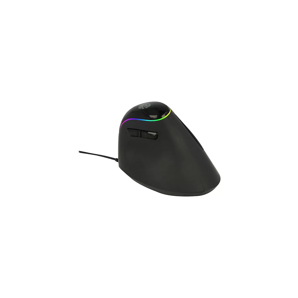 Delock Ergonomic - Vertikale Maus - ergonomisch - Für Rechtshänder - optisch - 6 Tasten