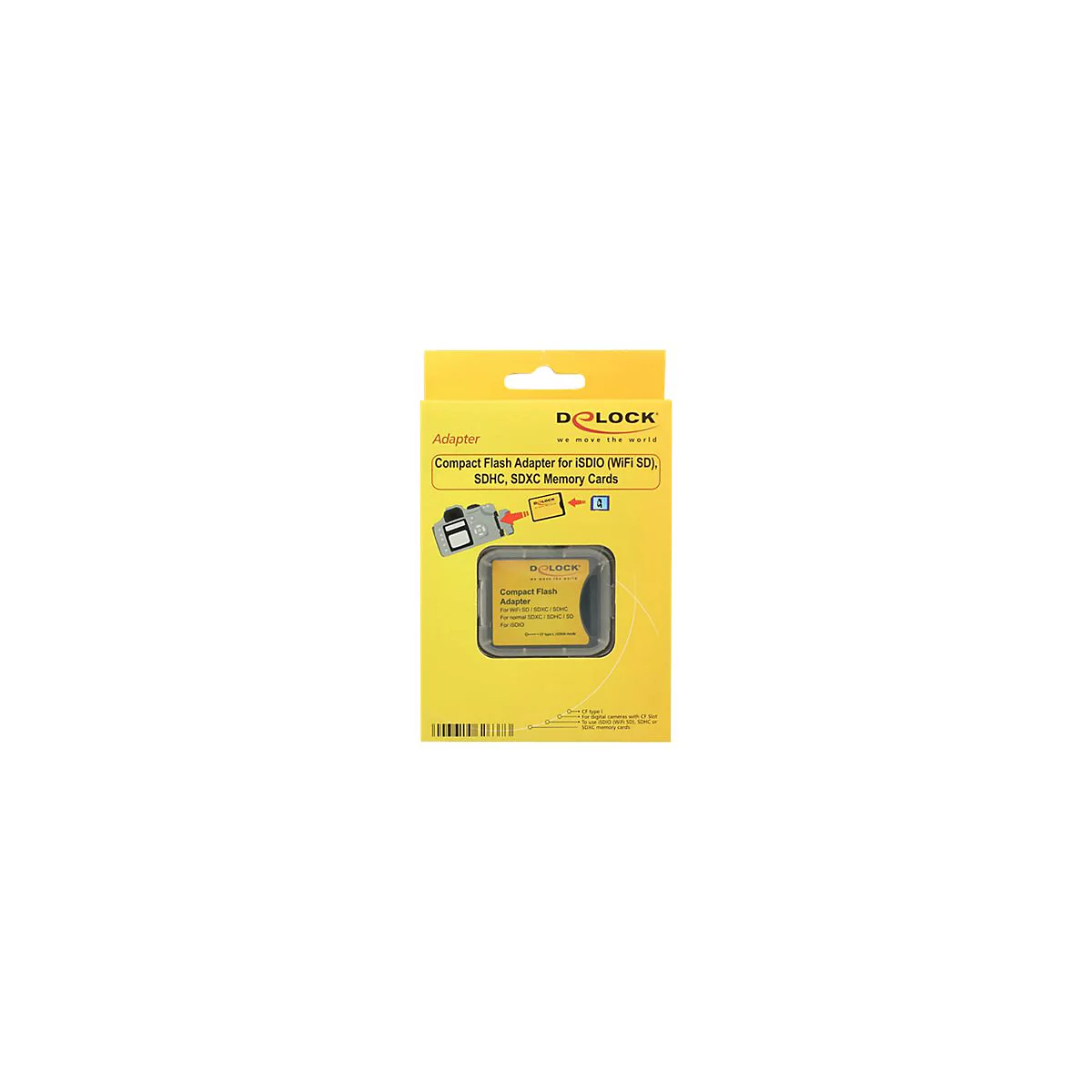 Delock Kartenadapter - CompactFlash