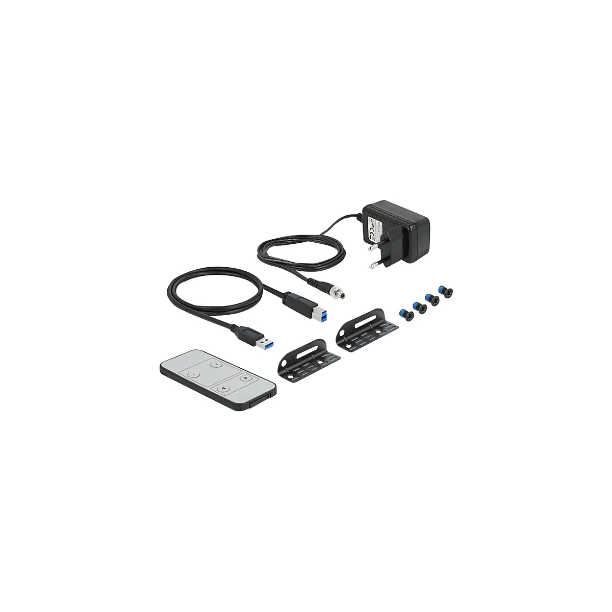 Delock - KVM-/Audio-Switch - 4 Anschlüsse